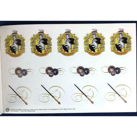 Vintage Harry Potter Sticker Book Denmark New Complete 2001 Klistermaerkebog - Picture 7 of 11